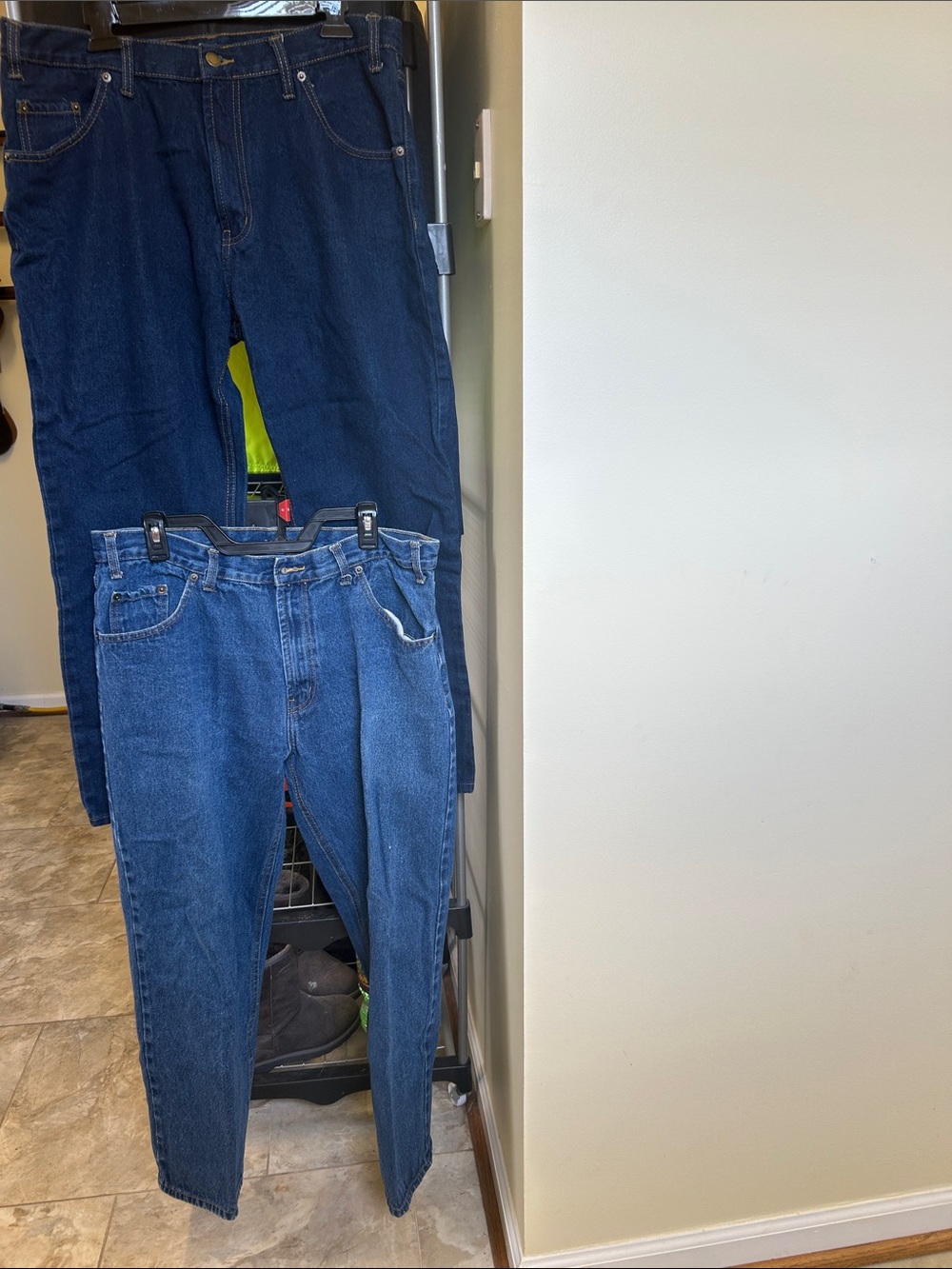 Classic Men's Blue Denim Jeans - Regular Fit